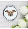 Whippet, Lévrier whippet - miroir avec une image et un motif géométrique de la marque Art-Dog