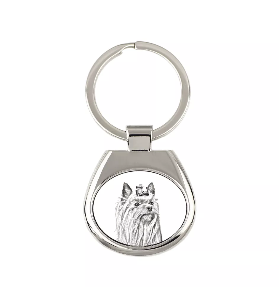 Yorkshire Terrier, Yorkie - keychain with a dog, keychain with a print, personalized pendant from the Art-Dog brand