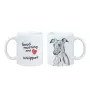 Whippet, Kleiner Englischer Windhund - Tasse mit Hund, Tasse mit Bild, personalisiertes Geschenk der Marke Art-Dog