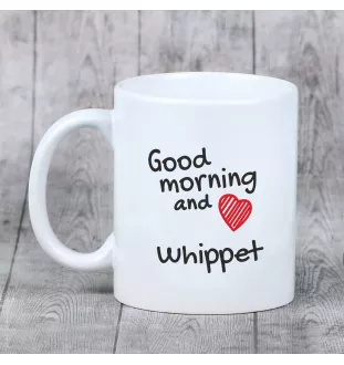 Whippet, Kleiner Englischer Windhund - Tasse mit Hund, Tasse mit Bild, personalisiertes Geschenk der Marke Art-Dog