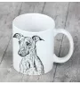 Whippet - cup with a dog, cup with a photo, personalized gift from the Art-Dog brand