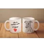 Whippet - cup with a dog, cup with a photo, personalized gift from the Art-Dog brand