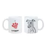 Whippet, Lévrier whippet - tasse avec chien, une tasse adorable avec une illustration, un cadeau avec votre photo de la marque Art-Dog