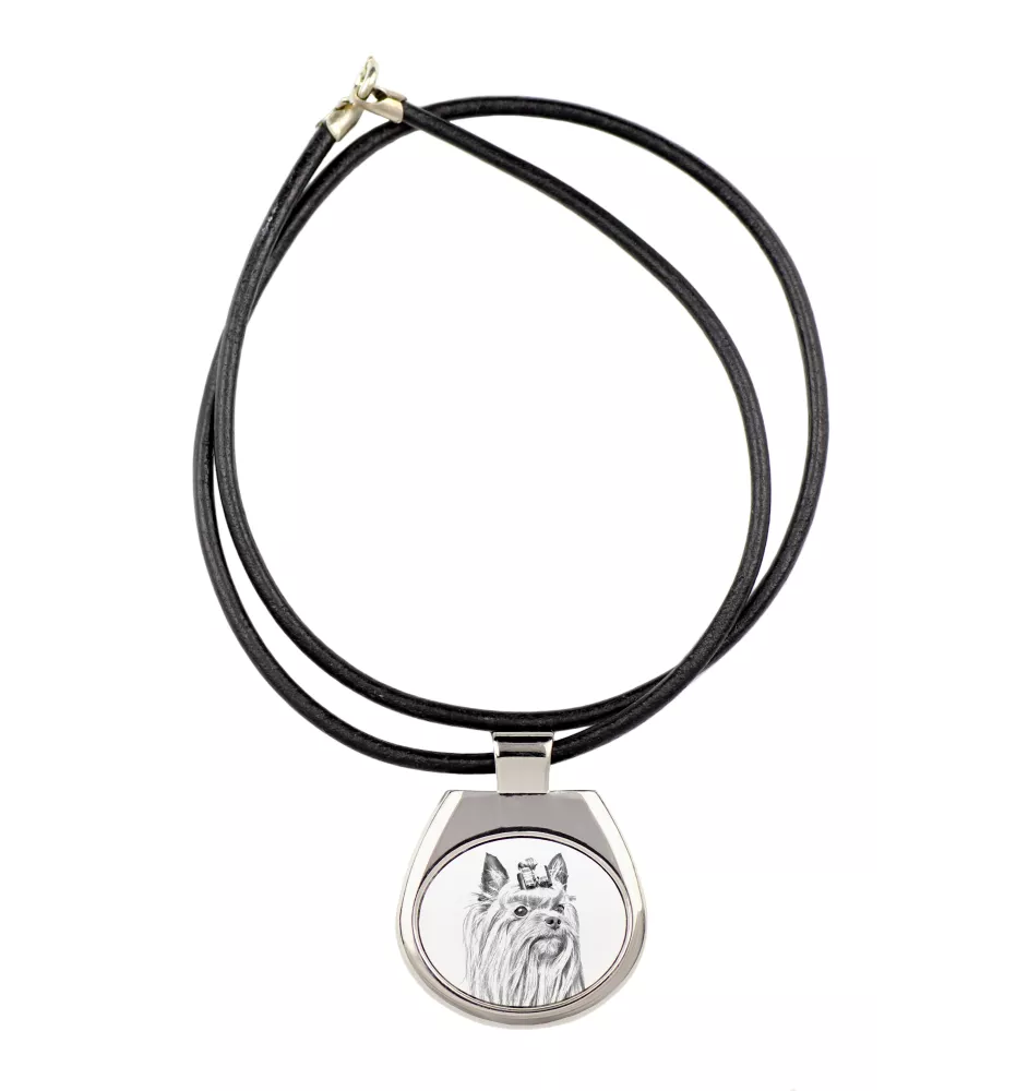Yorkshire Terrier, Yorkie - dog necklace, personalized pendant with a photo, unique necklace for women and men by Art-Dog brand