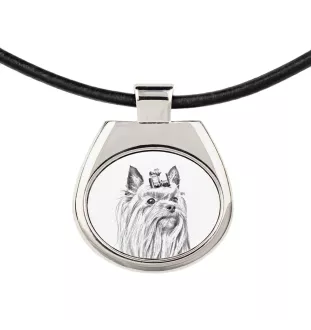 Yorkshire Terrier - Halskette mit Hund, personalisierter Anhänger mit Foto, einzigartige Halskette für Frauen und Männer von der Marke Art-Dog