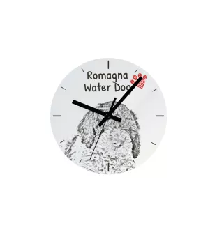 Yorkshire Terrier, Yorkie - wall clock with a dog, shelf clock with a print, personalized home decoration from the Art-Dog brand