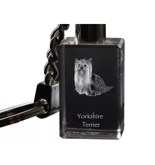 Yorkshire Terrier, Terrier Du Yorkshire, York - Porte-clés en cristal avec photo de chien, porte-clés lumineux, cadeau unique de la marque Art-Dog