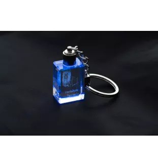 Yorkshire Terrier, Terrier Du Yorkshire, York - Porte-clés en cristal avec photo de chien, porte-clés lumineux, cadeau unique de la marque Art-Dog