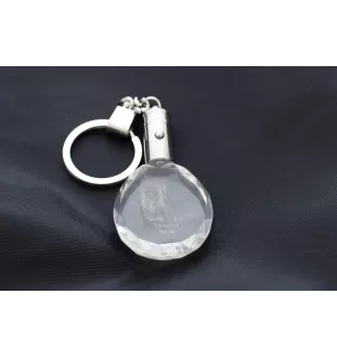 Yorkshire Terrier, Terrier Du Yorkshire, York - pendentif avec une photo de chien, porte-clés en cristal dans une boîte cadeau, un cadeau unique par Art-Dog