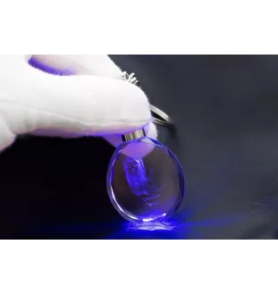 Yorkshire Terrier, Terrier Du Yorkshire, York - pendentif avec une photo de chien, porte-clés en cristal dans une boîte cadeau, un cadeau unique par Art-Dog