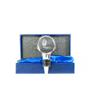 Yorkshire Terrier - Flaschenverschluss, Weinverschluss aus Kristall mit Foto, personalisiertes Geschenk für Barkeeper der Marke Art-Dog