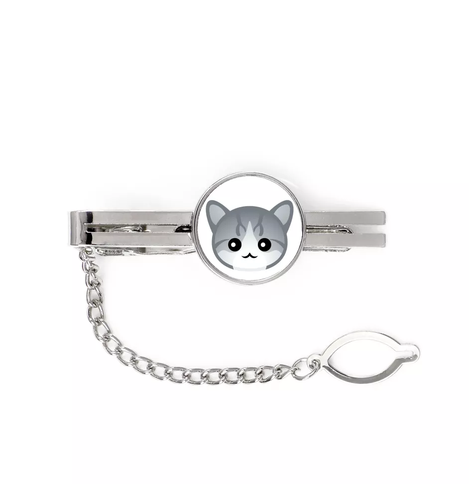 Ägäische Katze - eleganter Metallschlüsselanhänger von Art-Dog als Geschenk