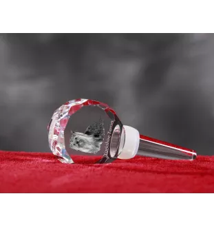 Yorkshire Terrier, Terrier Du Yorkshire, York - Bouchon de bouteille en cristal, bouchon de vin unique avec photo, cadeau personnalisé pour sommelier par la marque Art-Dog