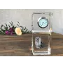 Yorkshire Terrier, Terrier Du Yorkshire, York - montre en cristal avec photo, photo de chien dans un cristal, horloge de bureau personnalisée de la marque Art-Dog