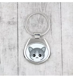 Ägäische Katze - Schlüsselanhänger der Marke Art-Dog