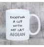 Aegean - mug with graphics and the logo of the Art-Dog brand