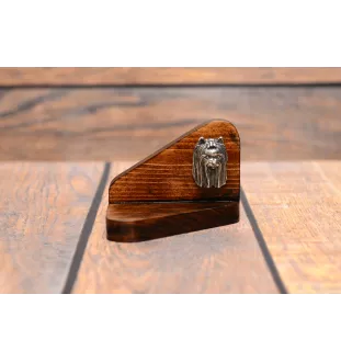 Yorkshire Terrier, Terrier Du Yorkshire, York III - bougeoir en bois avec un chien, support pour bougie chauffe-plat, lieu de mémoire pour chien de la marque Art-Dog