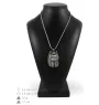 Yorkshire Terrier, Terrier Du Yorkshire, York III - un collier avec un chien, un pendentif de chien sur une chaîne en argent, un bijou unique de la marque Art-Dog
