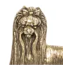 Yorkshire Terrier, Yorkie - key holder with a dog, brass handle for dog accessories, an elegant decoration for the hallway from the Art-Dog brand.