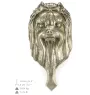 Yorkshire Terrier kołatka z mosiądzu Art-Dog