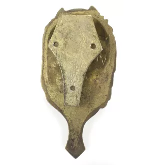 Yorkshire Terrier, Yorkie - door knocker in the shape of a dog's head, brass knocker, retro door decoration by Art-Dog brand