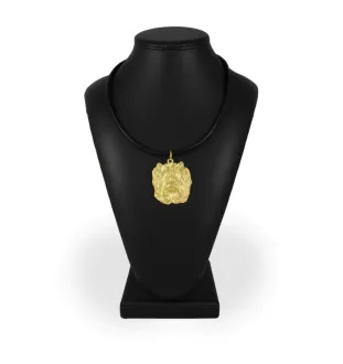 Yorkshire Terrier I - Schlüsselanhänger und Halskette mit Hund in einer Box, vergoldetes Produkt von hoher Qualität, Marke Art-Dog