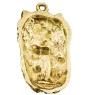 Yorkshire Terrier, Yorkie II - keychain and necklace with a dog in a box, high-quality gold-plated product, Art-Dog brand