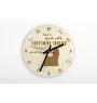 Yorkshire Terrier, Yorkie - clock with a dog, wooden clock, wall clock for dog lovers, clock for desk and shelf, Art-Dog