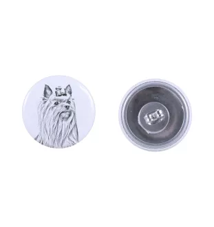 Yorkshire Terrier, Terrier Du Yorkshire, York - boucles d'oreilles uniques avec un chien, votre animal de compagnie sur un porte-clés, marque propre Art-Dog