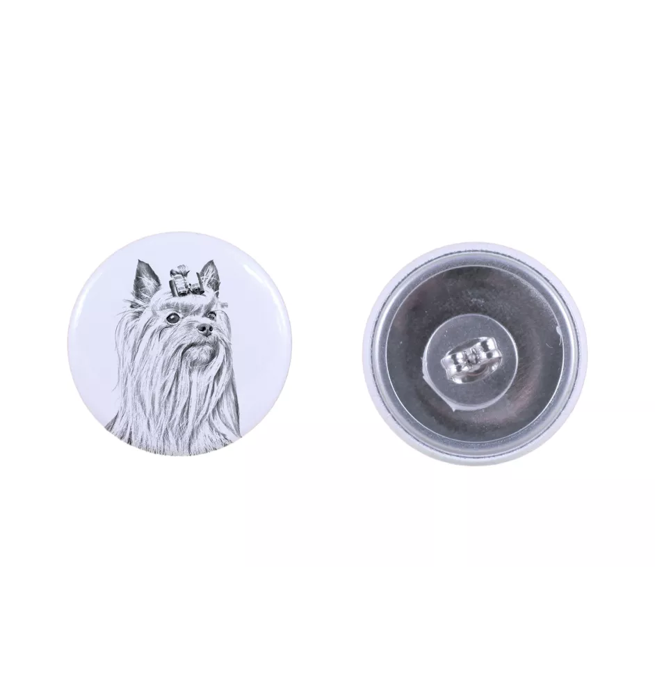 Yorkshire Terrier, Terrier Du Yorkshire, York - boucles d'oreilles uniques avec un chien, votre animal de compagnie sur un porte-clés, marque propre Art-Dog