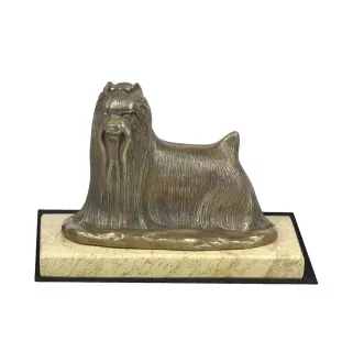 Yorkshire Terrier statuetka na piaskowym kamieniu Art-Dog