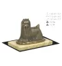Yorkshire Terrier - Hundestatue, Hundesilhouettefigur, Trophäe für die Hundeausstellung der Marke Art-Dog