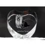 Yorkshire Terrier, Terrier Du Yorkshire, York - une photo de chien dans un cristal, un cœur en cristal, un cadre photo exceptionnel de la marque Art-Dog