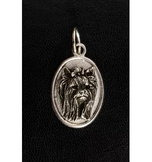 Yorkshire Terrier, Yorkie I - necklace with a dog, pendant for a dog mom, unique jewelry from the Art-Dog brand