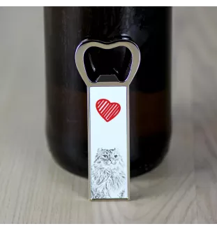 Chat à boucles américaines - ouvre-bouteille avec un chat, ouvre-bouteille personnalisé pour le réfrigérateur, cadeau unique pour homme de la marque Art-Dog