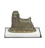 Yorkshire Terrier, Terrier Du Yorkshire, York - statuette de chien, figurine sur un socle blanc, trophée pour exposition de chiens de la marque Art-Dog