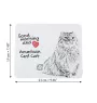 American Curl Katze - Mauspad mit Druck, personalisiertes Mauspad mit Katze, einzigartiges Gadget für Büroangestellte von Art-Dog.