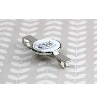 Amerikanisch Bobtail - Krawattenklammer mit Katzenmotiv, personalisierter Krawattenclip, einzigartiges Geschenk für Männer von der Marke Art-Dog