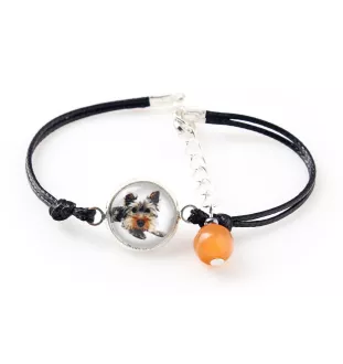 Yorkshire Terrier, Yorkie - a set of jewelry in a box, necklace, earrings, bracelet, products from the Art-Dog brand