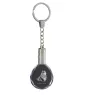 American Curl Katze - Fob with cat photo, crystal key ring in gift box, unique gift by Art-Dog brand