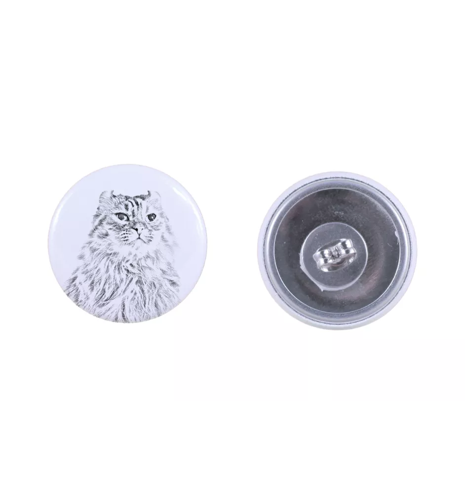 American Curl Katze - Ohrringe mit geliebter Katze, eigenes Foto, perfektes Accessoire für Katzenliebhaber von der Marke Art.-Dog