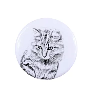 Bobtail américain - une bague unique, faite à la main, bijoux pour femmes de la marque Art-Dog