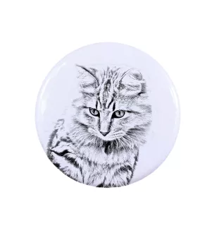 Bobtail américain - un accessoire de sac à dos, un badge personnalisé, l'accessoire parfait pour les amoureux des animaux de la marque Art-Dog