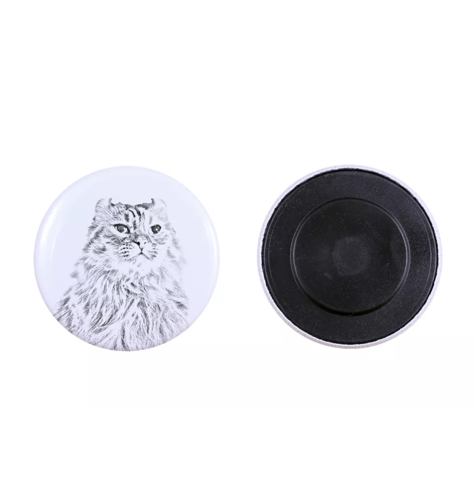 American Curl Katze - Sammlung von einzigartigen Magneten, eigenes Foto, Marke Art-Dog