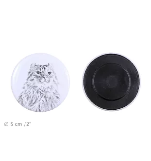 American Curl Katze - Sammlung von einzigartigen Magneten, eigenes Foto, Marke Art-Dog