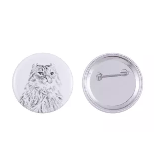 Chat à boucles américaines - collection de magnets uniques, photo personnelle, marque Art-Dog