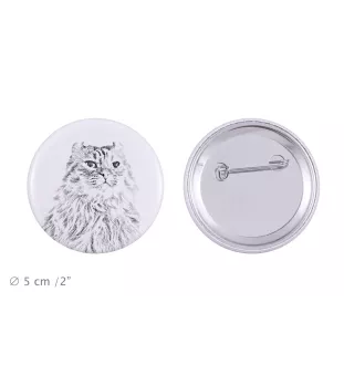 Chat à boucles américaines - collection de magnets uniques, photo personnelle, marque Art-Dog