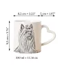 Yorkshire Terrier - Tasse mit Hund, entzückende Tasse mit herzförmigem Henkel, universelles Geschenk der Marke Art-Dog