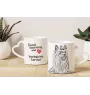 Yorkshire Terrier, Yorkie - cup with a dog, adorable cup with a heart-shaped handle, universal gift from the Art-Dog brand