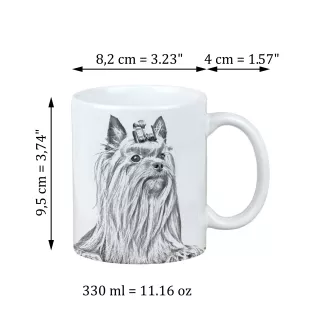 Yorkshire Terrier - Tasse mit Hund, Tasse mit Bild, personalisiertes Geschenk der Marke Art-Dog